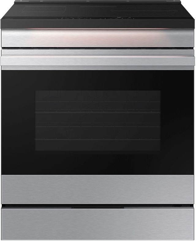 Samsung Bespoke 30" Stainless Steel Slide In Induction Range