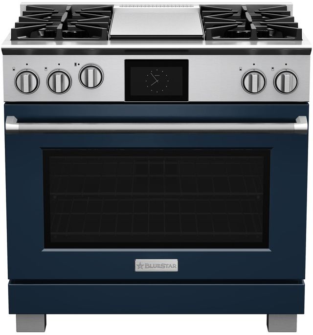 BlueStar® 36" Custom Pro Style Dual Fuel Range-0