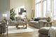Benchcraft® Dramatic Granite Ottoman-4