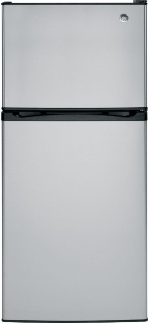 GE® Series 24" 11.6 Cu. Ft. Stainless Steel Top Freezer Refrigerator-0