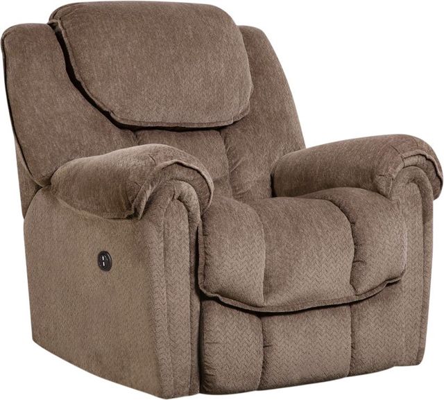 HomeStretch Del Mar Taupe Power Rocker Recliner-0