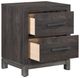 Homelegance® Zephyr Antique Silver/Brownish Gray Nightstand-3