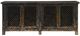 Furniture Classics Sabre Distressed Black Sideboard-1