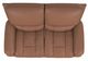 La-Z-Boy® Greyson Caramel Leather Manual Reclining Loveseat-4