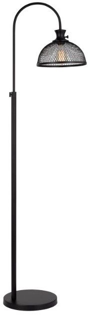 Cal® Lighting & Accessories Lewiston Black Floor Lamp-1