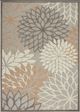 Nourison Home™ Aloha Natural 5'x8' Style 10 Indoor/Outdoor Area Rug-0