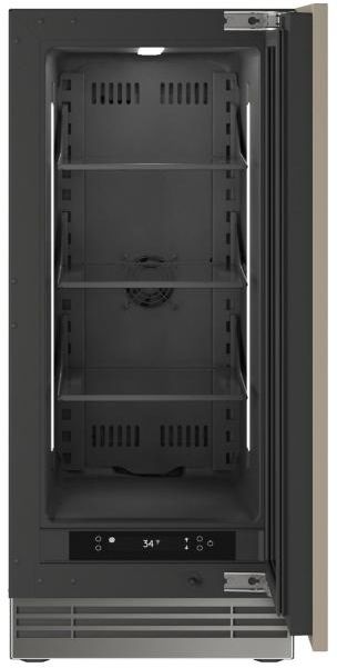 U-Line®  Home Collection 15" 2.8 Cu. Ft. Panel Ready Refrigerator with Glass Door-3