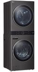 LG Black Steel Electric Laundry Center, 4.5 Cu. Ft. Washer, 7.4 Cu. Ft. Dryer-3