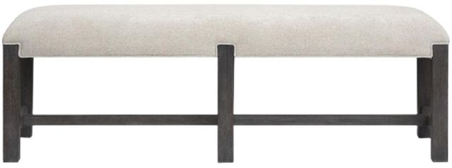 Magnussen Home® Plum Creek Elite Dove/Ravenwood Black Bench-2