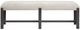 Magnussen Home® Plum Creek Elite Dove/Ravenwood Black Bench-2