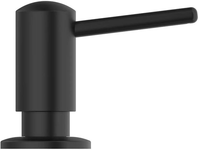 American Standard Universal Matte Black Transitional Soap Dispenser-2
