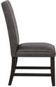 Coaster® Averill 2-Piece Dark Gray Upholstered Dining Side Chair Set-5