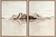 Crestview Collection Wharton 2-Piece Brown-Taupe Wall Art Set-0