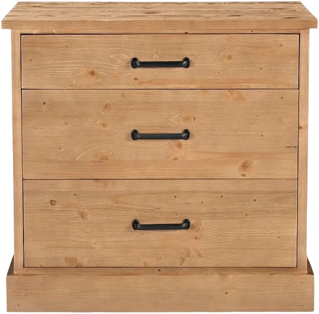 Moe's Home Collection Tade Bedroom Honey Pine Nightstand-2