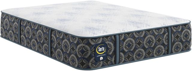 Serta® Perfect Sleeper® Cascade Bluff 13.5" Hybrid Medium Smooth Top Queen Mattress-0