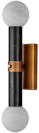 Currey & Company Beatrix Black Bath Wall Sconce-3
