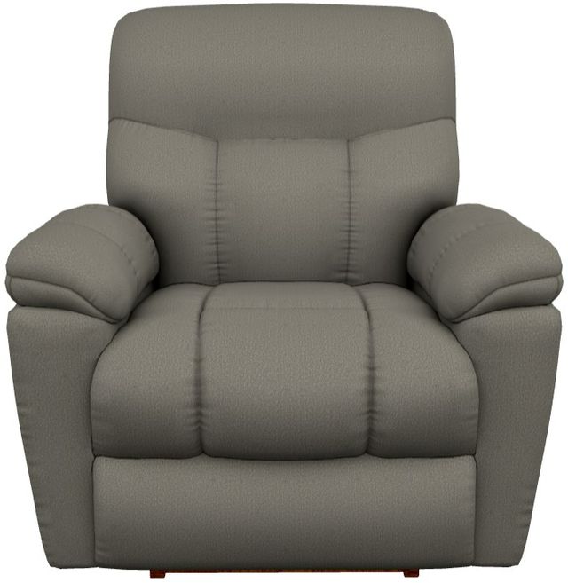 La-Z-Boy® Morrison Silver Power Rocking Recliner with Headrest and Lumbar-1
