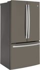 GE® 36" 23.1 Cu. Ft. Fingerprint Resistant Slate Counter Depth French Door Refrigerator-3