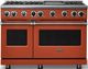 Viking® 7 Series 48'' Spiced Cider Pro Style Gas Range with Griddle-2