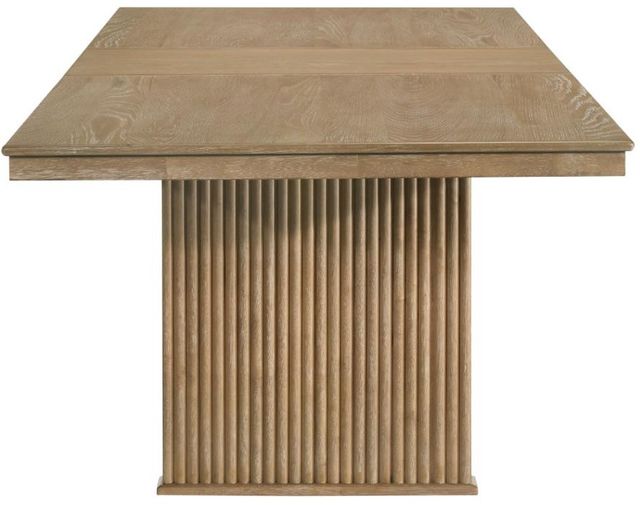 Coaster® Adina Distressed Light Brown Dining Table-4