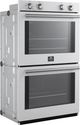FORNO® Vomero Series Espresso 30" White Double Electric Wall Oven-3