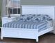 New Classic® Home Furnishings Tamarack White Twin Bed-0