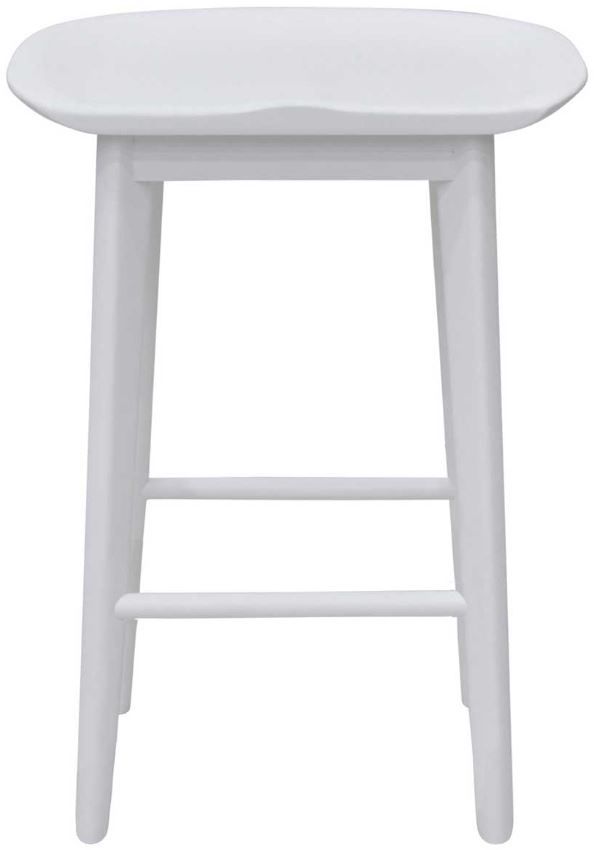 Steve Silver Co. Hilton White Counter Stool-2