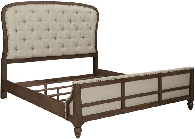 Liberty Furniture Americana Farmhouse 4-Piece Black/Dusty Taupe Queen Bedroom Set-2