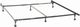 Coaster® Mabel Black/Queen/Eastern King/California King Bed Frame-0