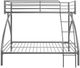 Homelegance® Bailey Gray Youth Twin Over Full Bunk Bed-4