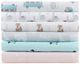 Olliix by Intelligent Design Pink Cats King Novelty Printed Sheet Set-1