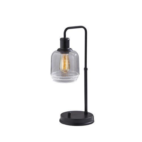 Adesso® Barnett Clear Cylinder Table Lamp-0