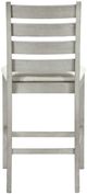 New Classic® Home Furnishings Pascal Driftwood/Gray Ladderback Counter Dining Chair-3