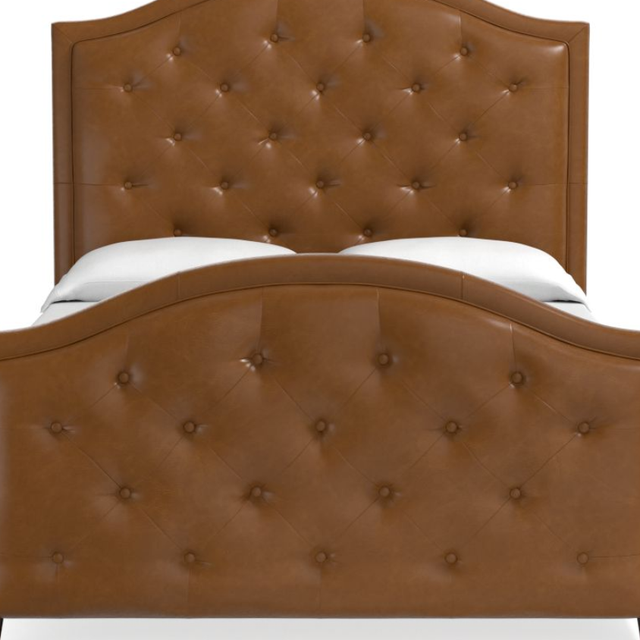 Bassett® Furniture Custom Upholstered Beds Vienna Arched Bed-3