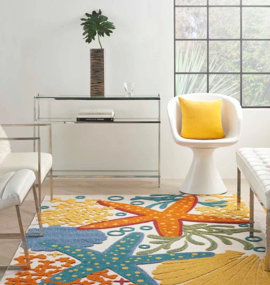 Nourison Home™ Aloha 5'x8' Style 90 Area Rug-1