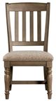 Intercon Balboa Park Brown/Roasted Oak Slat Dining Side Chair-2