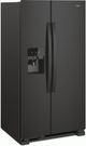 Whirlpool® 33" 21 Cu. Ft. Black Side-by-Side Refrigerator-1