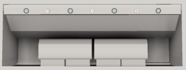 Vent-A-Hood® 66" Stainless Steel Wall Mounted Range Hood-3