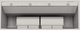 Vent-A-Hood® 66" Stainless Steel Wall Mounted Range Hood-3
