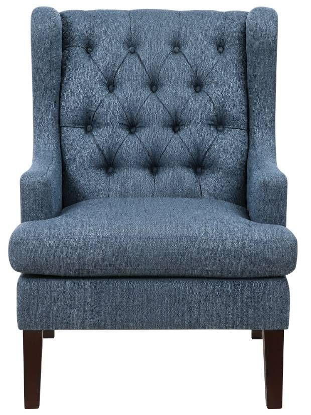 Homelegance® Quent Blue Accent Chair-2