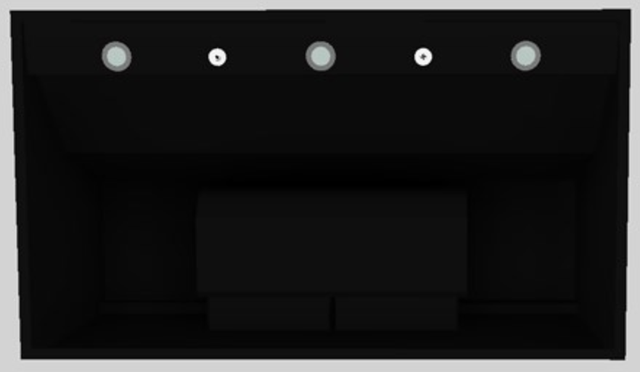 Vent-A-Hood® 42" Black Wall Mounted Range Hood-3