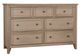 Vaughan-Bassett Woodbridge Shadow Gray 7-Drawer Dresser-0