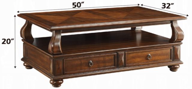 ACME Furniture Amado Walnut Coffee Table-2