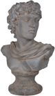 A & B Home Aged Gray Greek God Statue-0