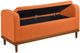 Homelegance® Brigitte Orange Lift Top Storage Bench-4