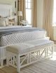 Tommy Bahama® Furniture Ocean Breeze Birkdale Caribbean Sands Leather Bench-1