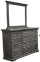 Million Dollar Rustic Coliseo 5-Piece Charcoal Gray Queen Panel Bedroom Set-1