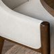 Crestview Collection Brunswick 2-Piece Brown/White Upholstered Arm Chair Set -5
