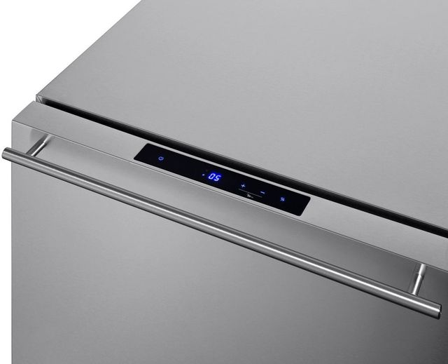 Summit® 24" 3.7 Cu. Ft. Stainless Steel Freezer Drawer-1