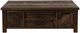 International Furniture Direct Dutton Brown Cocktail Table-3